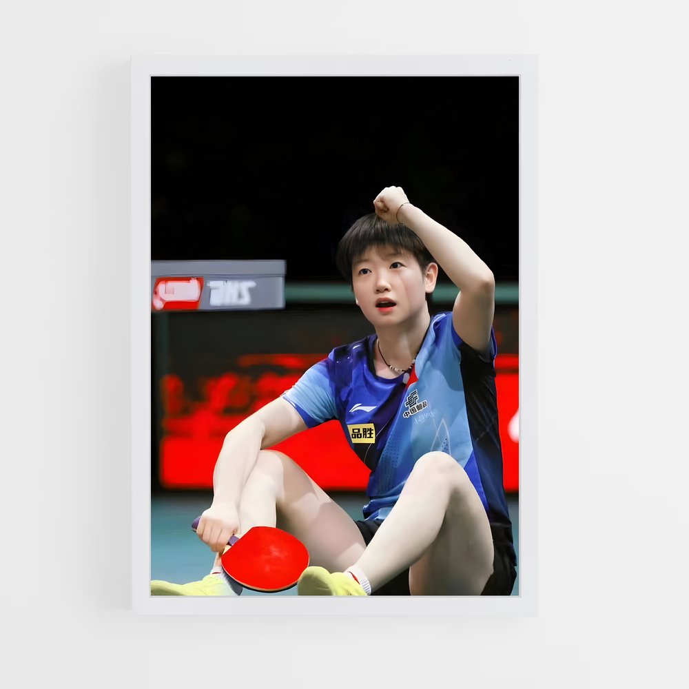 Poster Ping Pong Mastery – affiche Tennis de table (vue 3)